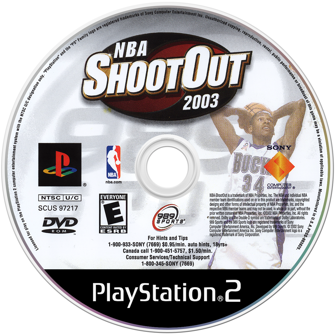NBA Shootout 2003 media 5 for Playstation 2